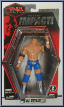 AJ Styles from TNA - Deluxe impact! - Series  2 manufactured by Jakks Pacific [Front]