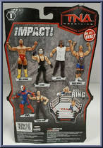 Sting from TNA - impact! - Series 1 manufactured by Jakks Pacific [Back]