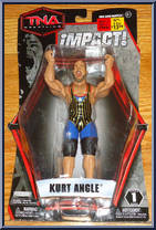 Kurt Angle from TNA - Deluxe impact! - Series  1 manufactured by Jakks Pacific [Front]