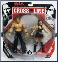 Stevie Richards / Daffney from TNA - Cross the Line - Series 3 manufactured by Jakks Pacific [Front]