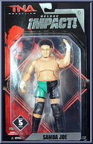 Samoa Joe from TNA - Deluxe impact! - Series  5 manufactured by Jakks Pacific [Front]