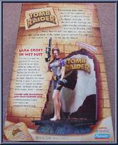 Lara Croft (Wet Suit) from Tomb Raider - Basic Series manufactured by Playmates [Back]