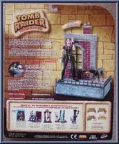 Lara Croft (London) from Tomb Raider - 6" Adventure Dioramas manufactured by Playmates [Back]