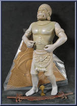 Stone Monkey Warrior from Tomb Raider - Basic Series manufactured by Playmates [Loose]