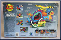 Apocalypse Attackcopter from Toxic Crusaders - Vehicles manufactured by Playmates [Back]
