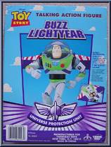 Buzz Lightyear from Toy Story - Talking manufactured by Thinkway Toys [Back]
