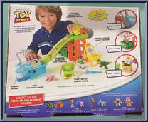 Slide 'N' Surpise Playground from Toy Story - Color Splash Buddies manufactured by Thinkway Toys [Back]