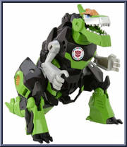 Grimlock vs Greejeber from Transformers - Adventure Series - Wave  1 manufactured by Takara [Loose]