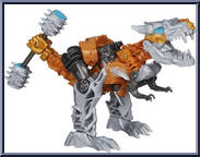 Grimlock (Spinning Mace) from Transformers - Age of Extinction - Robots in Disguise - Power Battlers manufactured by Hasbro [Loose]