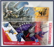 Slug (Dinobot) from Transformers - Age of Extinction - Robots in Disguise - 1-Step! manufactured by Hasbro [Front]