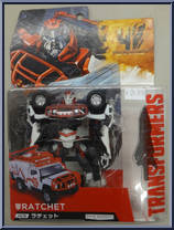 Ratchet from Transformers - Age of Extinction - Movie Advanced Series manufactured by Takara [Front]