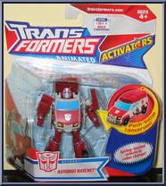 Autobot Ratchet from Transformers - Animated - Activators manufactured by Hasbro [Front]