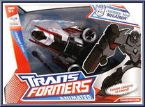 Megatron (Cybertronian Mode) from Transformers - Animated - Voyager Class manufactured by Hasbro [Front]