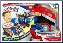 Optimus Prime (Battle Rig Blaster) Action Figure