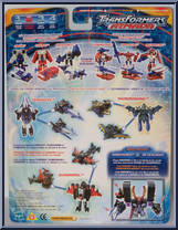 Air Military Team from Transformers - Armada - Mini-Con Teams manufactured by Hasbro [Back]