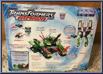 Megatron with Leader 1 from Transformers - Armada - Gigacon Assortment manufactured by Hasbro [Back]