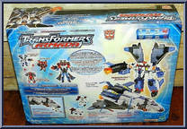 Powerlinx Jetfire with Powerlinx Comettor from Transformers - Armada - Gigacon Assortment manufactured by Hasbro [Back]