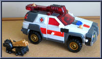Red Alert with Longarm Action Figure