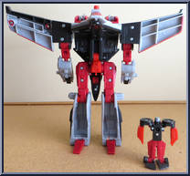 Starscream with Swindle from Transformers - Armada - Maxcon Assortment manufactured by Hasbro [Loose]