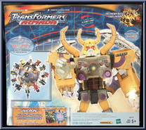 Unicron with Deadend from Transformers - Armada - Unicron Assortment manufactured by Hasbro [Back]