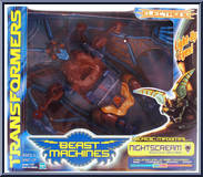 Nightscream (Ultra) from Transformers - Beast Machines - Electronic manufactured by Hasbro [Front]