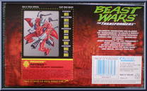 Inferno from Transformers - Beast Wars - Mega Transformers manufactured by Hasbro [Back]