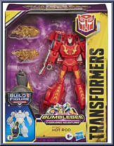 Hot Rod from Transformers - Bumblebee Cyberverse Adventures - Deluxe Class manufactured by Hasbro [Front]