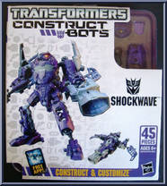 Shockwave from Transformers - Construct-Bots - Elite manufactured by Hasbro [Front]