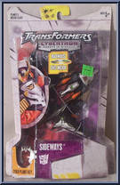 Sideways from Transformers - Cybertron - Deluxe Class manufactured by Hasbro [Front]