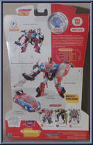 Smokescreen from Transformers - Cybertron - Deluxe Class manufactured by Hasbro [Back]