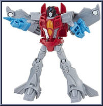 Starscream from Transformers - Cyberverse - Warrior Class manufactured by Hasbro [Loose]