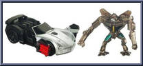 Sideswipe vs Starscream from Transformers - Dark of the Moon - Speed Stars Mini Changers manufactured by Hasbro [Loose]