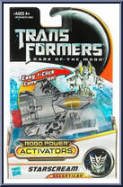 Starscream from Transformers - Dark of the Moon - Robo Power Activators manufactured by Hasbro [Front]