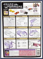 Dead End from Transformers - Generation 1 - Series 3 manufactured by Hasbro [Back]