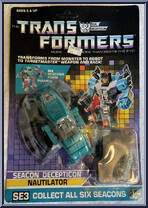Nautilator from Transformers - Generation 1 - Series 5 manufactured by Hasbro [Front]