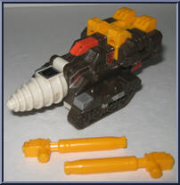 Nosecone from Transformers - Generation 1 - Series 4 manufactured by Hasbro [Loose]