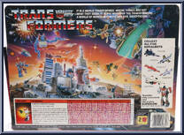 Silverbolt from Transformers - Generation 1 - Series 3 manufactured by Hasbro [Back]