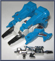 Topspin from Transformers - Generation 1 - Series 2 manufactured by Hasbro [Loose]