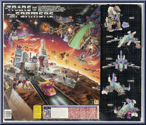 Trypticon from Transformers - Generation 1 - Series 3 manufactured by Hasbro [Back]