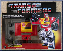 Blaster from Transformers - Generation 1 - Reissues - Basic Series manufactured by Hasbro [Front]