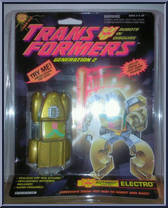 Electro from Transformers - Generation 2 - Series 2 manufactured by Hasbro [Front]