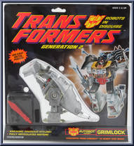 Grimlock from Transformers - Generation 2 - Series 1 manufactured by Hasbro [Front]