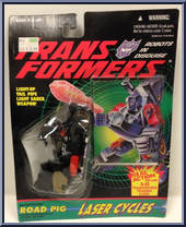 Road Pig from Transformers - Generation 2 - Laser Cycles manufactured by Hasbro [Front]