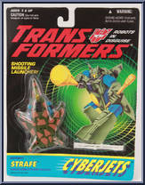 Strafe from Transformers - Generation 2 - Cyberjets manufactured by Hasbro [Front]