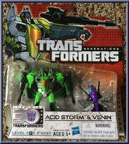 Acid Storm & Venin Action Figure