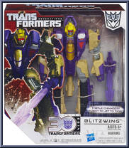 Blitzwing from Transformers - Generations - Thrilling 30 - Voyager Class manufactured by Hasbro [Front]