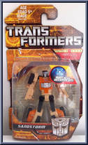 Sandstorm from Transformers - Hunt for the Decepticons - Legends manufactured by Hasbro [Front]