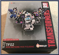 Ultra Magnus, Kickback, Soundblaster, Skywarp and Thundercracker from Transformers - Kids Nations manufactured by Kids Logic [Front]
