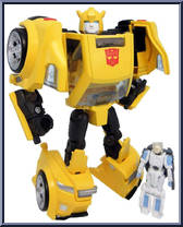 Bumble & Excelsuit Spike from Transformers - Legends - Wave 24 manufactured by Takara [Loose]
