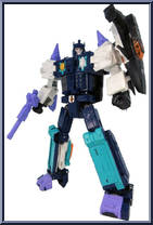 Overlord (with Giga and Mega) from Transformers - Legends - Wave 25 manufactured by Takara [Loose]